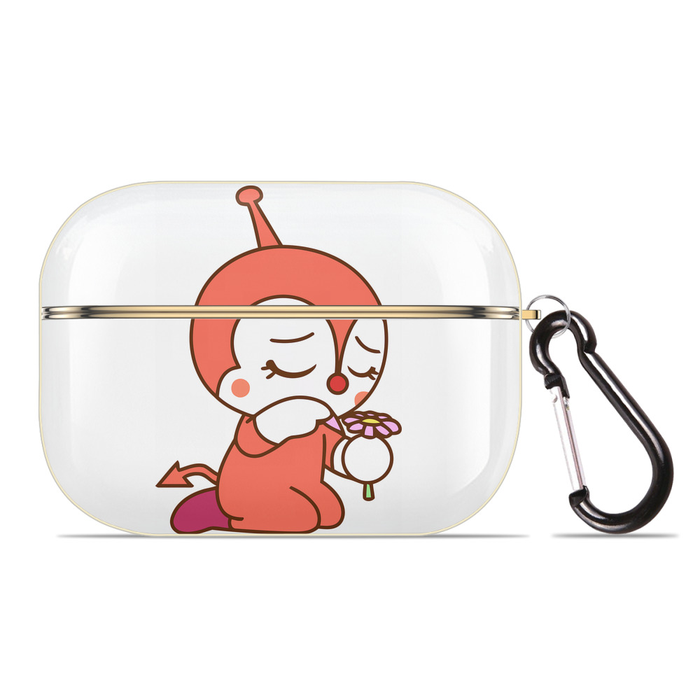 （画像用） アンパンマン Anpanman 【AirPods Pro用】ハードシェル保護ケース｜耐衝撃・防指紋・カラビナ付き商品仕様
