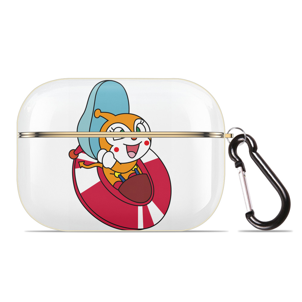 （画像用） アンパンマン Anpanman 【AirPods Pro用】ハードシェル保護ケース｜耐衝撃・防指紋・カラビナ付き商品仕様