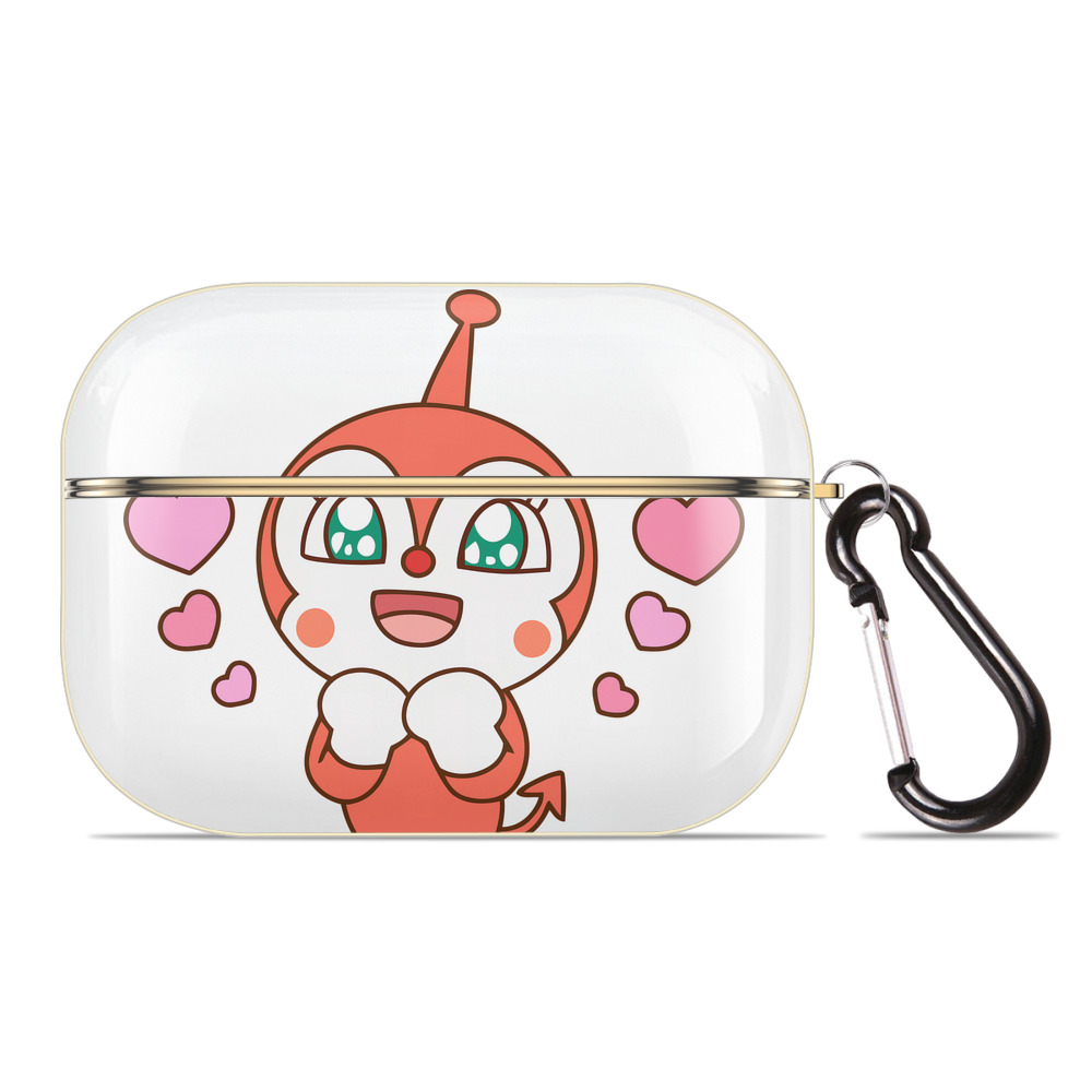 （画像用） アンパンマン Anpanman 【AirPods Pro用】ハードシェル保護ケース｜耐衝撃・防指紋・カラビナ付き商品仕様