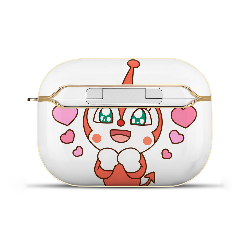 （画像用） アンパンマン Anpanman 【AirPods Pro用】ハードシェル保護ケース｜耐衝撃・防指紋・カラビナ付き商品仕様