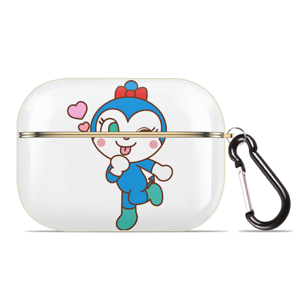 （画像用） アンパンマン Anpanman 【AirPods Pro用】ハードシェル保護ケース｜耐衝撃・防指紋・カラビナ付き商品仕様