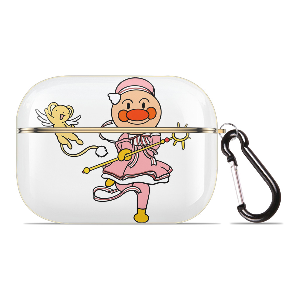 （画像用） アンパンマン Anpanman 【AirPods Pro用】ハードシェル保護ケース｜耐衝撃・防指紋・カラビナ付き商品仕様