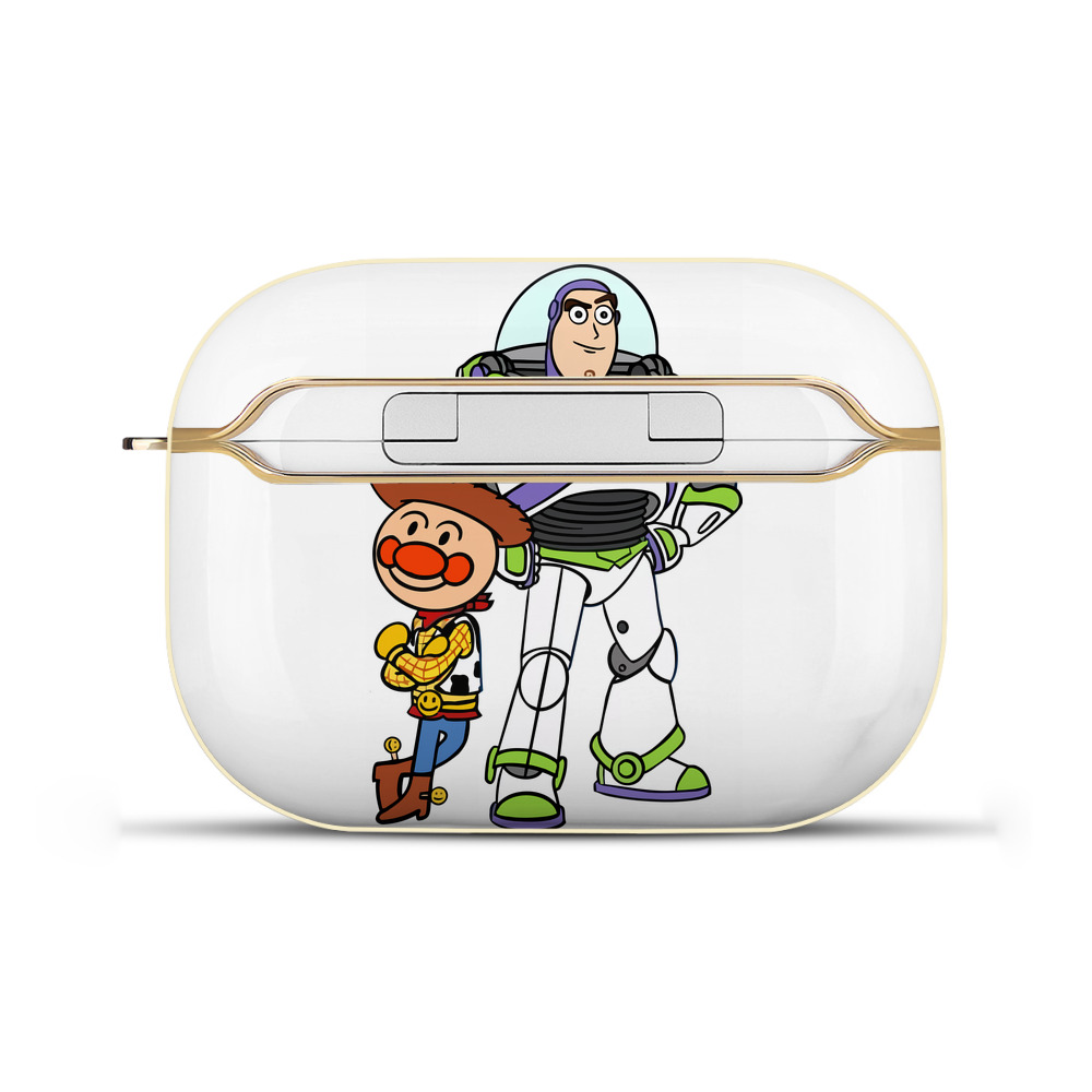 （画像用） アンパンマン Anpanman 【AirPods Pro用】ハードシェル保護ケース｜耐衝撃・防指紋・カラビナ付き商品仕様