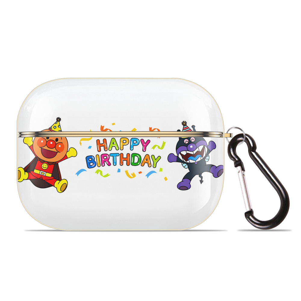 （画像用） アンパンマン Anpanman 【AirPods Pro用】ハードシェル保護ケース｜耐衝撃・防指紋・カラビナ付き商品仕様