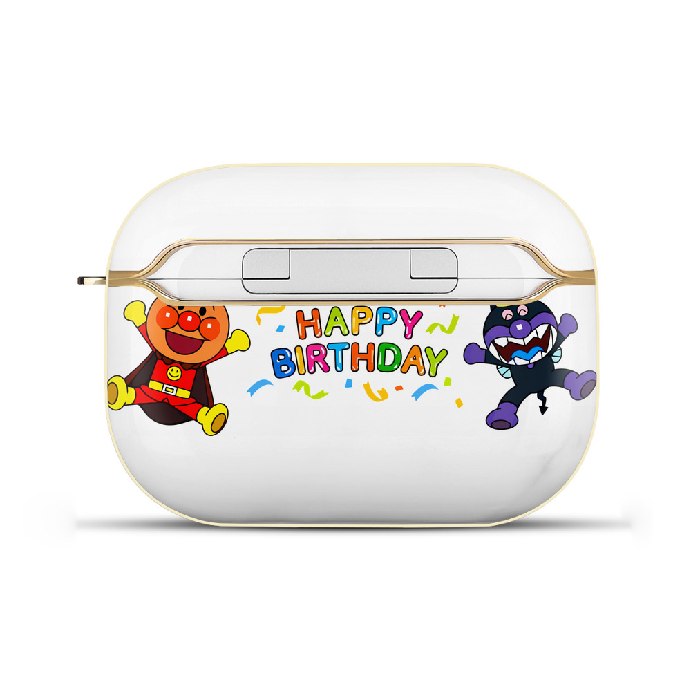 （画像用） アンパンマン Anpanman 【AirPods Pro用】ハードシェル保護ケース｜耐衝撃・防指紋・カラビナ付き商品仕様