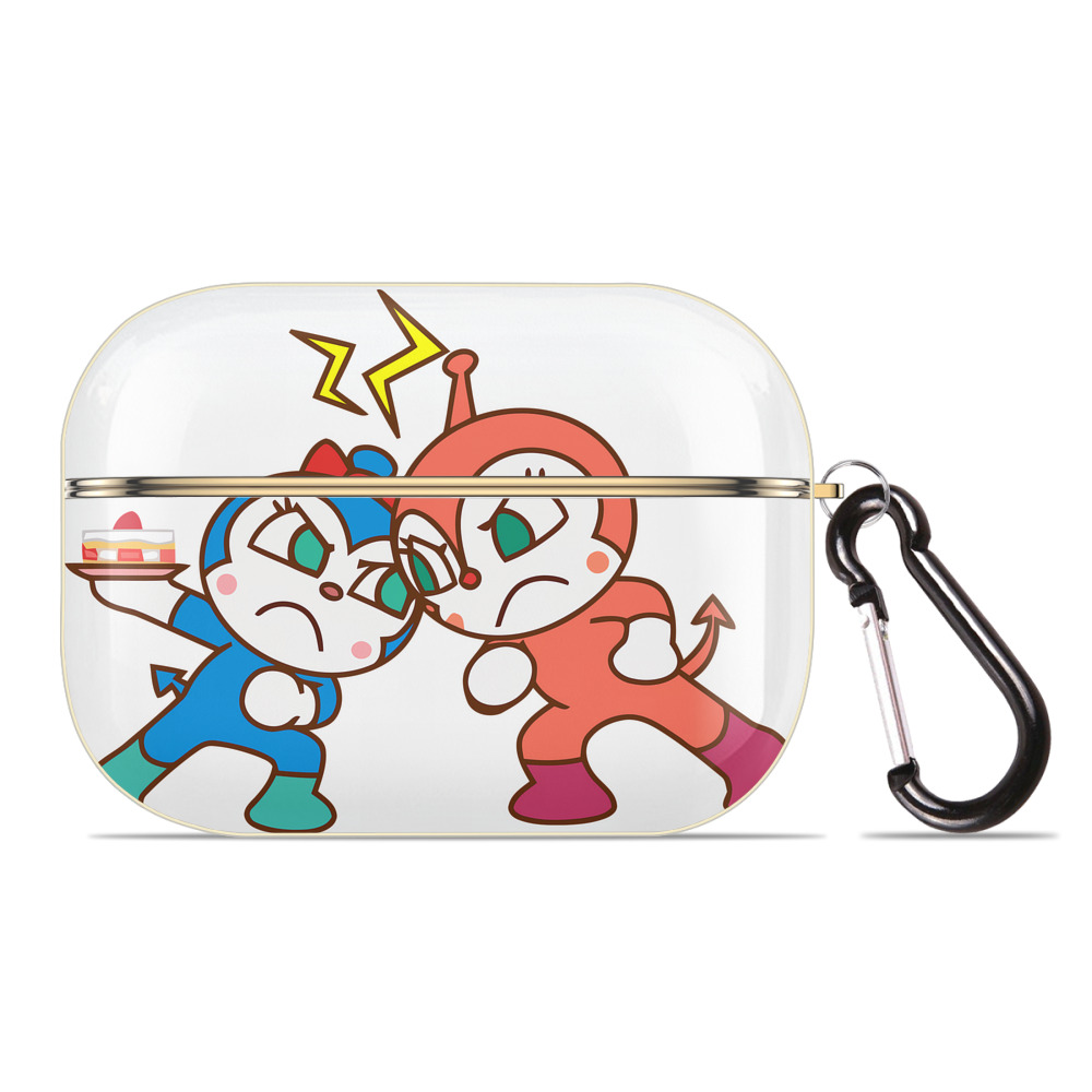 （画像用） アンパンマン Anpanman 【AirPods Pro用】ハードシェル保護ケース｜耐衝撃・防指紋・カラビナ付き商品仕様