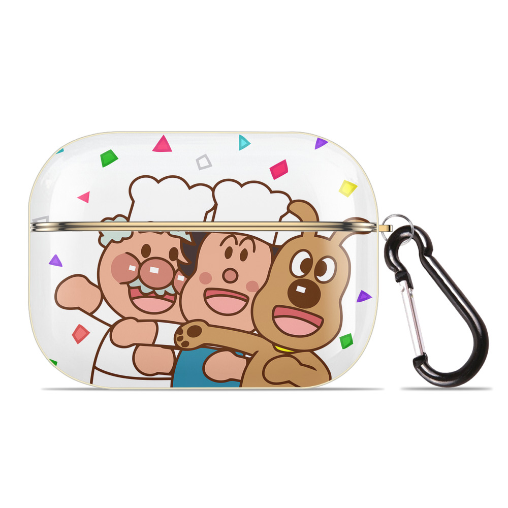 （画像用） アンパンマン Anpanman 【AirPods Pro用】ハードシェル保護ケース｜耐衝撃・防指紋・カラビナ付き商品仕様