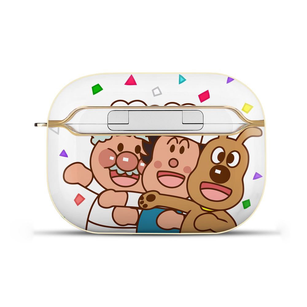 （画像用） アンパンマン Anpanman 【AirPods Pro用】ハードシェル保護ケース｜耐衝撃・防指紋・カラビナ付き商品仕様