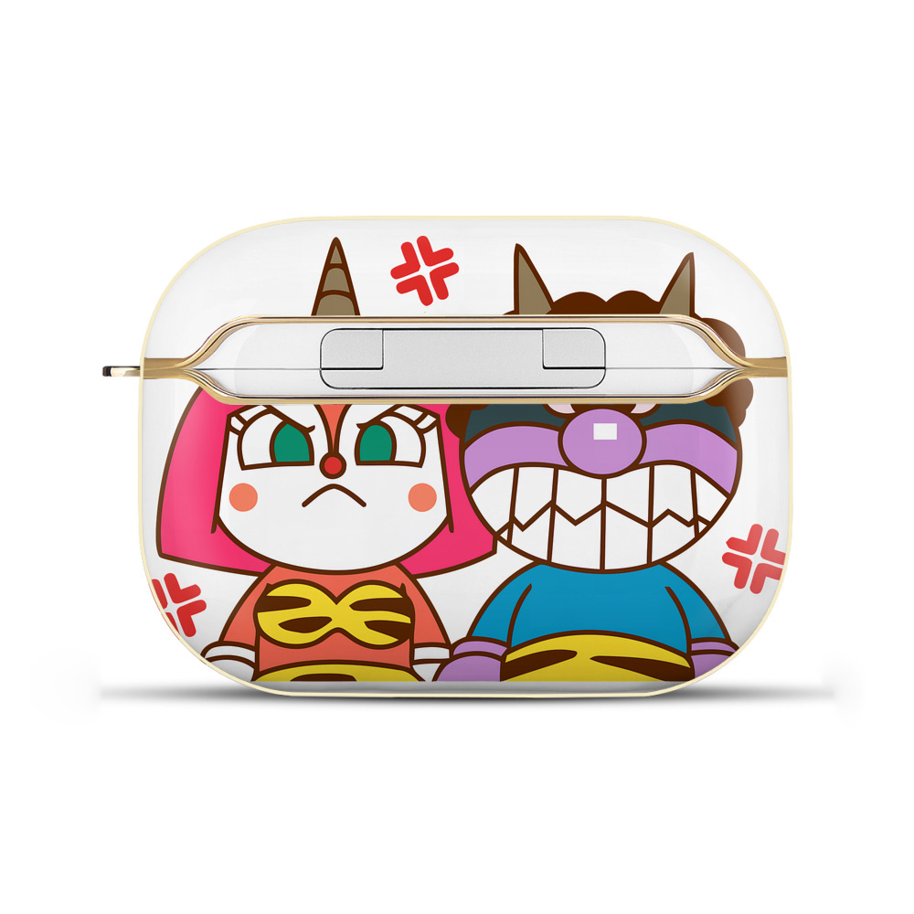 （画像用） アンパンマン Anpanman 【AirPods Pro用】ハードシェル保護ケース｜耐衝撃・防指紋・カラビナ付き商品仕様