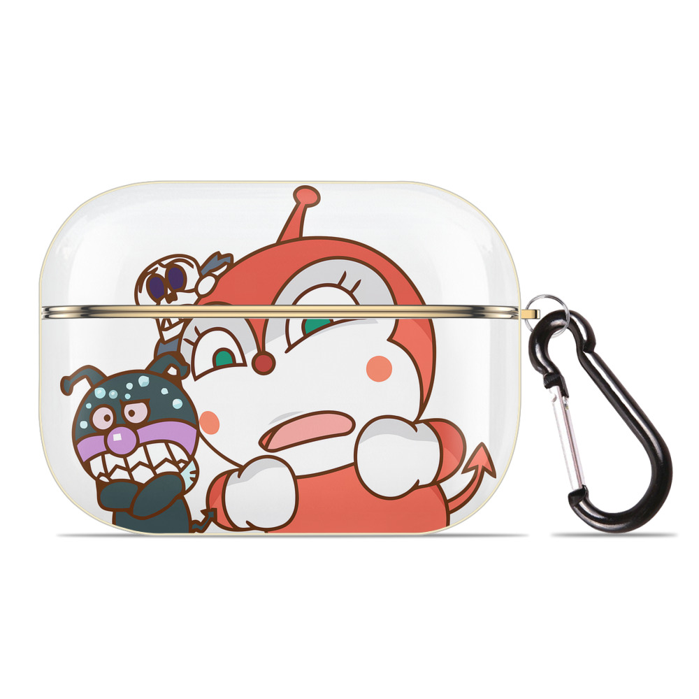 （画像用） アンパンマン Anpanman 【AirPods Pro用】ハードシェル保護ケース｜耐衝撃・防指紋・カラビナ付き商品仕様