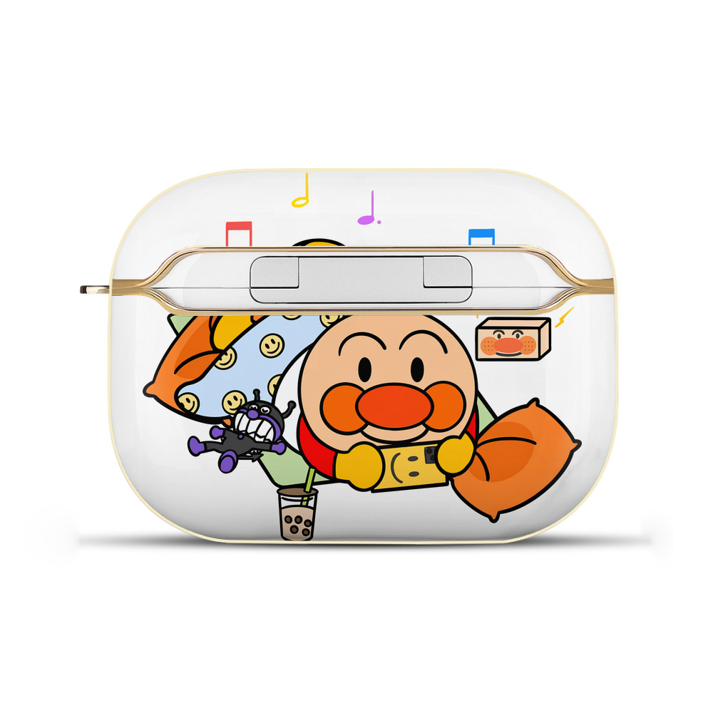 （画像用） アンパンマン Anpanman 【AirPods Pro用】ハードシェル保護ケース｜耐衝撃・防指紋・カラビナ付き商品仕様