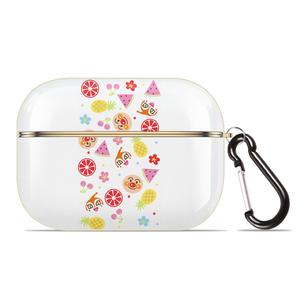 （画像用） アンパンマン Anpanman 【AirPods Pro用】ハードシェル保護ケース｜耐衝撃・防指紋・カラビナ付き商品仕様