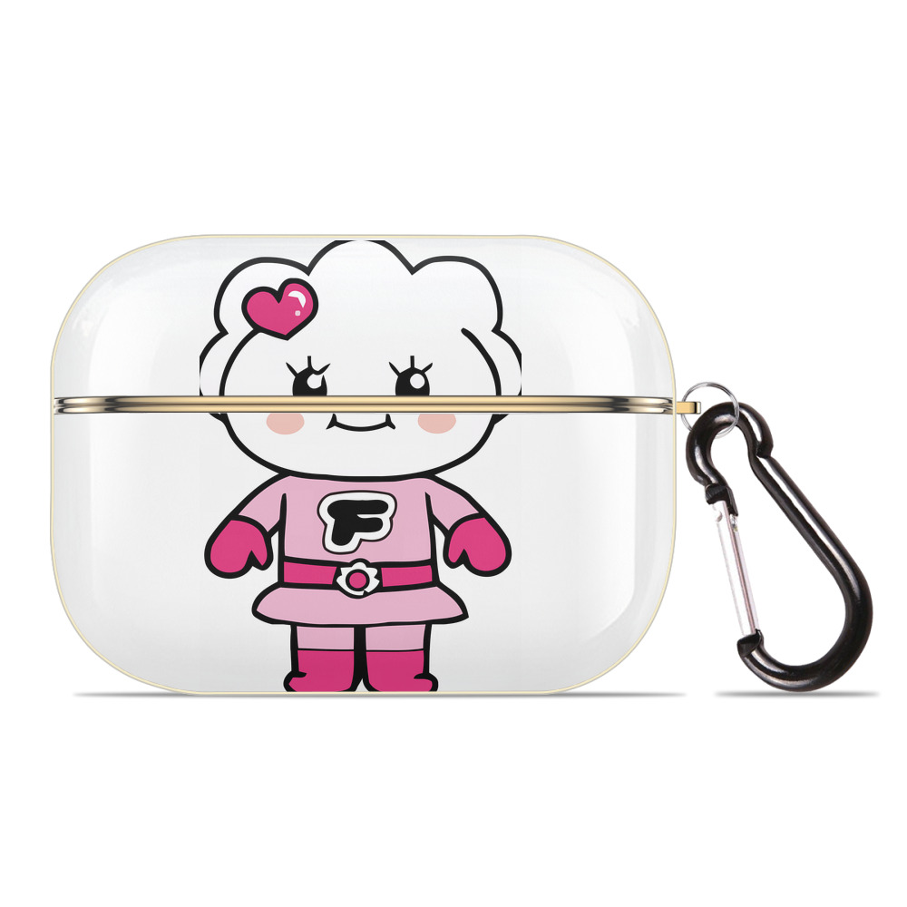 （画像用） アンパンマン Anpanman 【AirPods Pro用】ハードシェル保護ケース｜耐衝撃・防指紋・カラビナ付き商品仕様