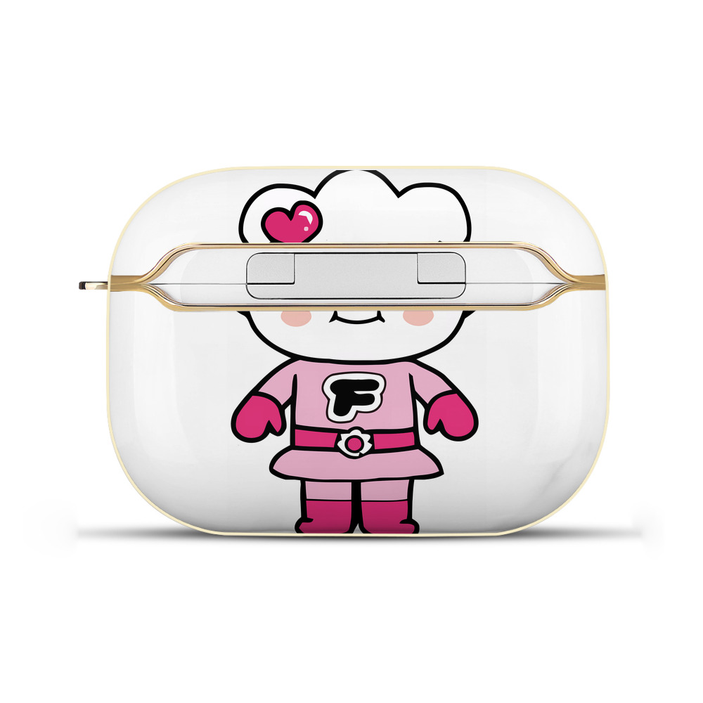 （画像用） アンパンマン Anpanman 【AirPods Pro用】ハードシェル保護ケース｜耐衝撃・防指紋・カラビナ付き商品仕様