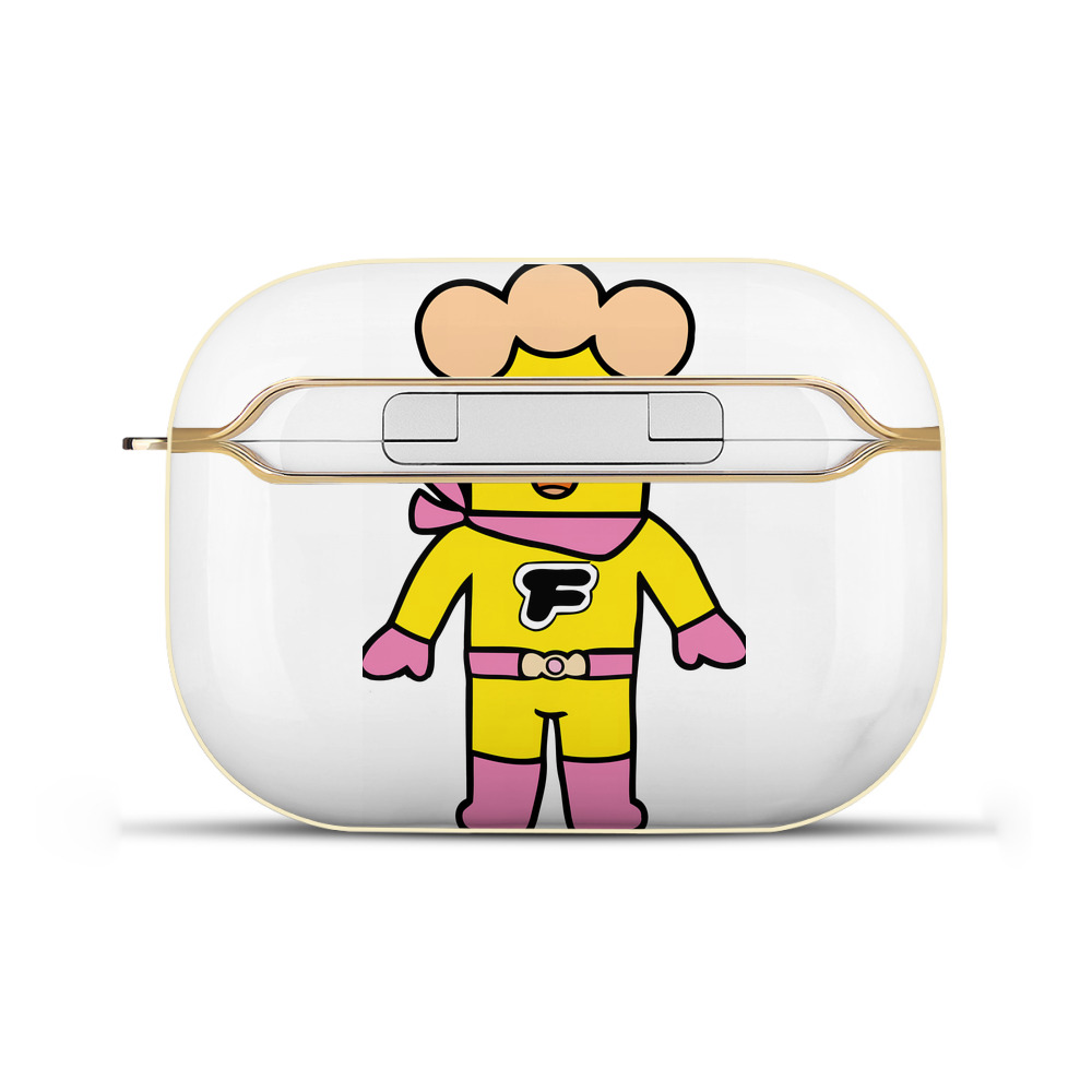 （画像用） アンパンマン Anpanman 【AirPods Pro用】ハードシェル保護ケース｜耐衝撃・防指紋・カラビナ付き商品仕様