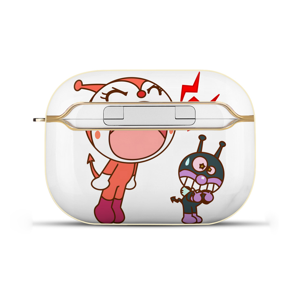 （画像用） アンパンマン Anpanman 【AirPods Pro用】ハードシェル保護ケース｜耐衝撃・防指紋・カラビナ付き商品仕様