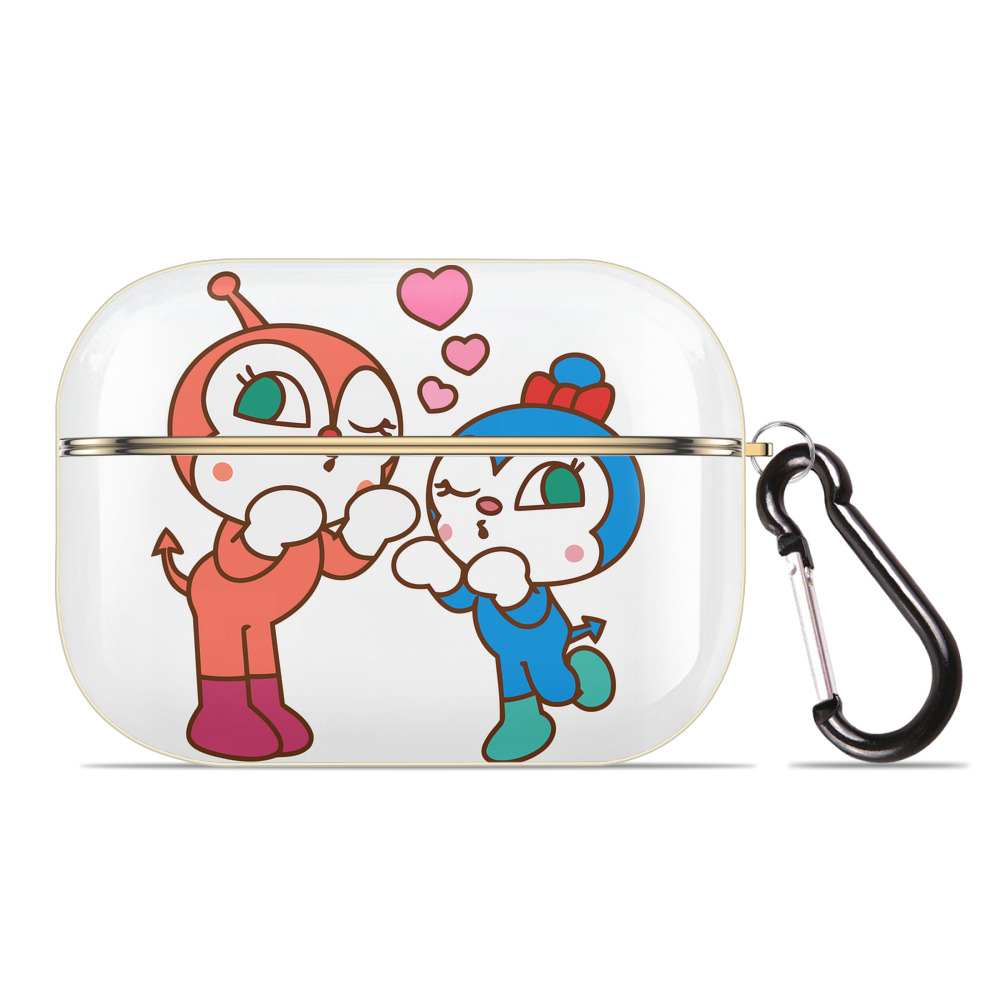 （画像用） アンパンマン Anpanman 【AirPods Pro用】ハードシェル保護ケース｜耐衝撃・防指紋・カラビナ付き商品仕様