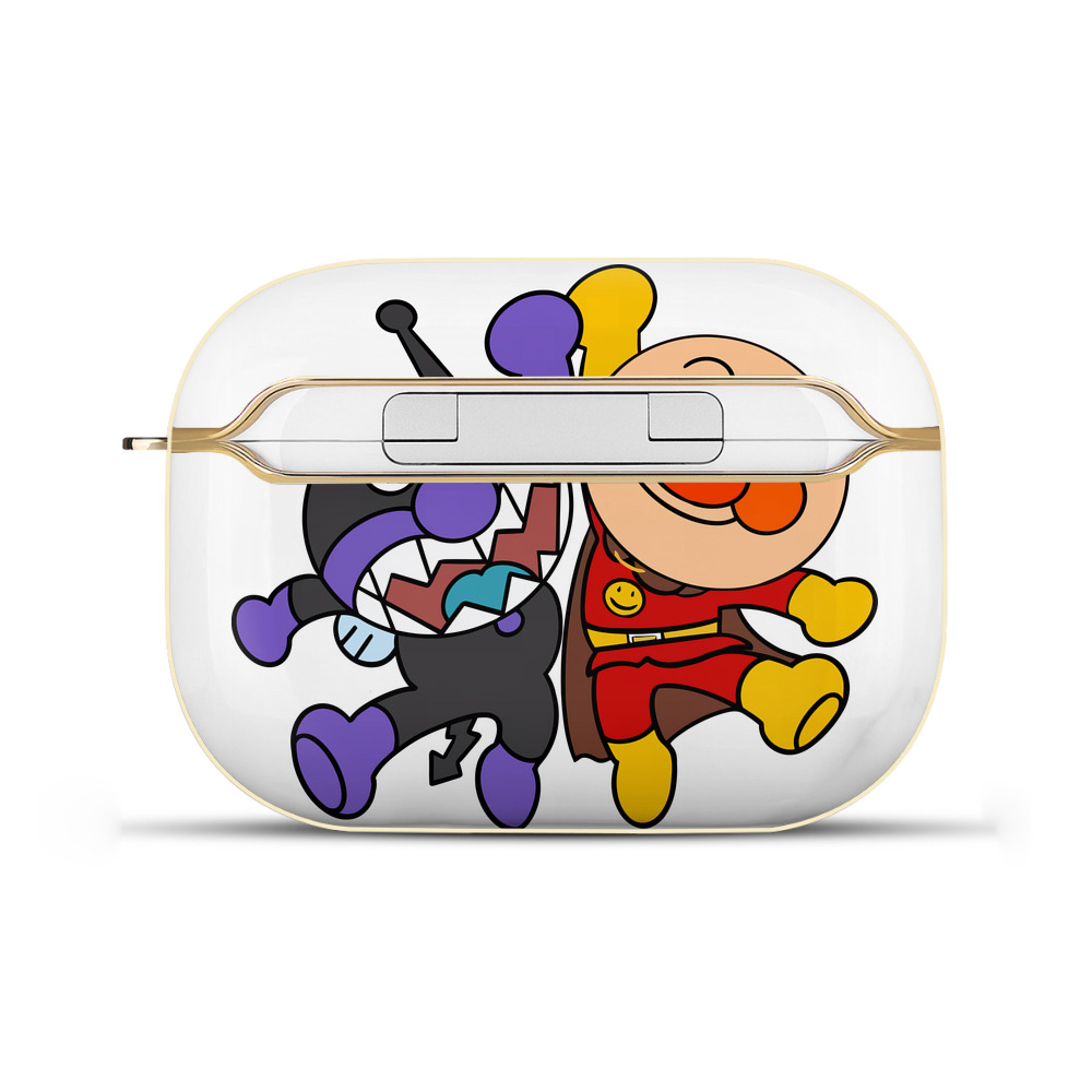 （画像用） アンパンマン Anpanman 【AirPods Pro用】ハードシェル保護ケース｜耐衝撃・防指紋・カラビナ付き商品仕様