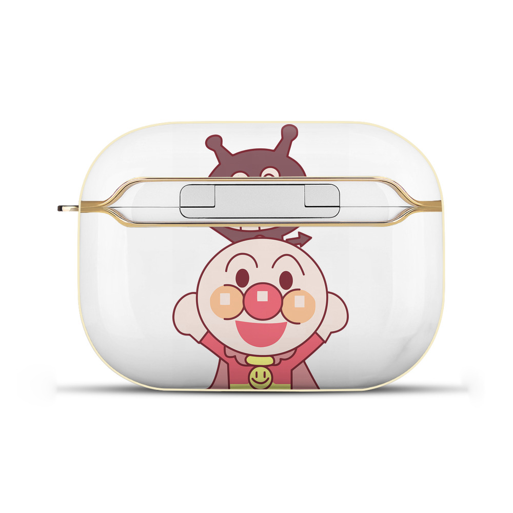 （画像用） アンパンマン Anpanman 【AirPods Pro用】ハードシェル保護ケース｜耐衝撃・防指紋・カラビナ付き商品仕様