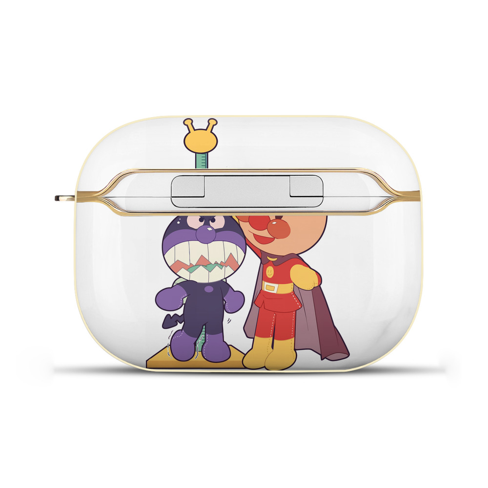 （画像用） アンパンマン Anpanman 【AirPods Pro用】ハードシェル保護ケース｜耐衝撃・防指紋・カラビナ付き商品仕様