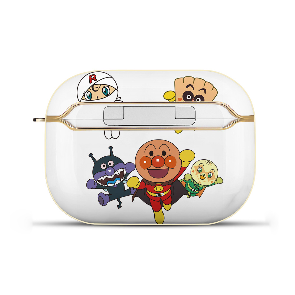 （画像用） アンパンマン Anpanman 【AirPods Pro用】ハードシェル保護ケース｜耐衝撃・防指紋・カラビナ付き商品仕様