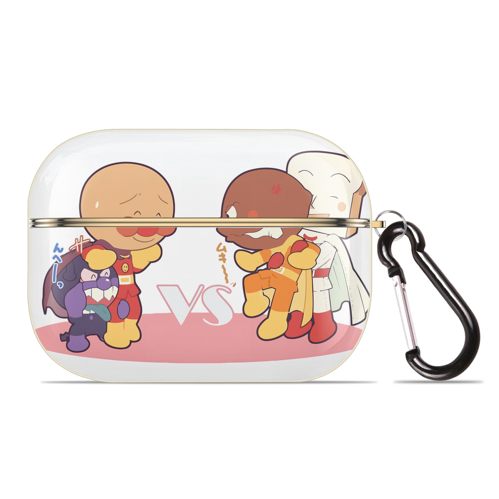 （画像用） アンパンマン Anpanman 【AirPods Pro用】ハードシェル保護ケース｜耐衝撃・防指紋・カラビナ付き商品仕様