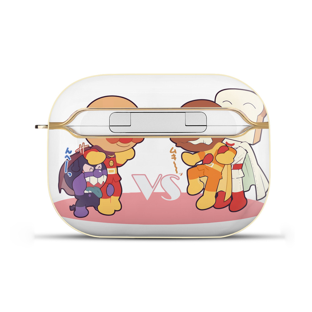 （画像用） アンパンマン Anpanman 【AirPods Pro用】ハードシェル保護ケース｜耐衝撃・防指紋・カラビナ付き商品仕様