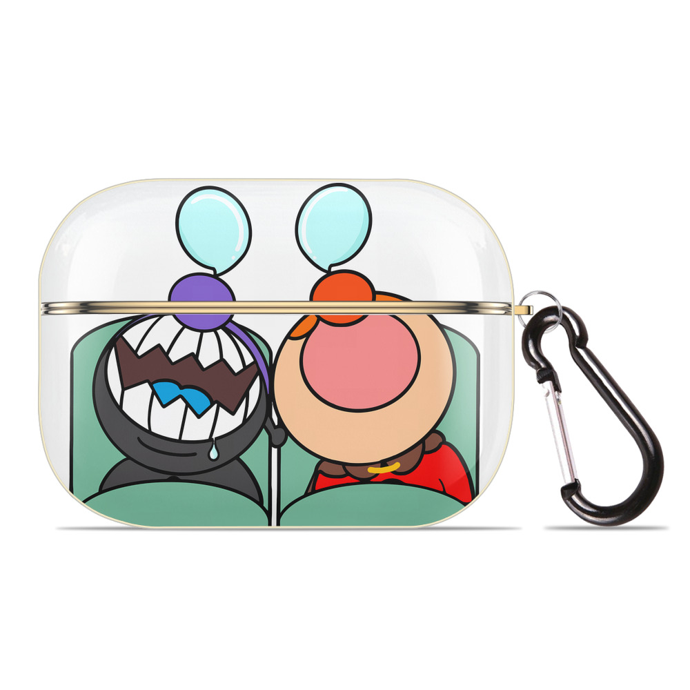 （画像用） アンパンマン Anpanman 【AirPods Pro用】ハードシェル保護ケース｜耐衝撃・防指紋・カラビナ付き商品仕様