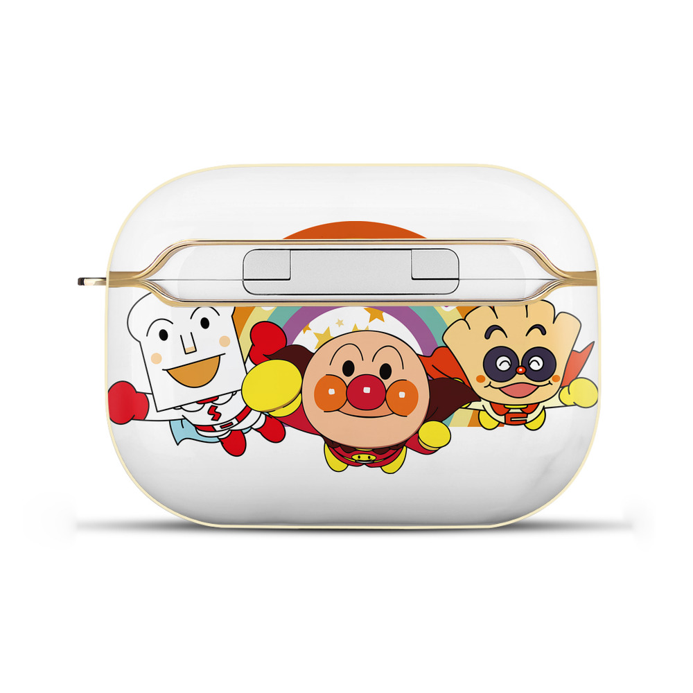 （画像用） アンパンマン Anpanman 【AirPods Pro用】ハードシェル保護ケース｜耐衝撃・防指紋・カラビナ付き商品仕様