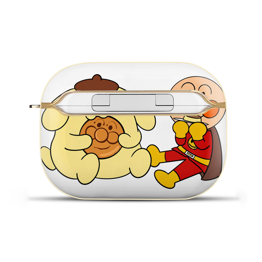 （画像用） アンパンマン Anpanman 【AirPods Pro用】ハードシェル保護ケース｜耐衝撃・防指紋・カラビナ付き商品仕様