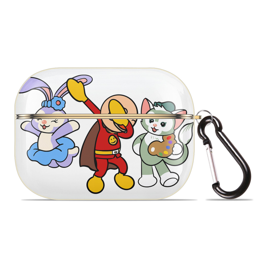（画像用） アンパンマン Anpanman 【AirPods Pro用】ハードシェル保護ケース｜耐衝撃・防指紋・カラビナ付き商品仕様