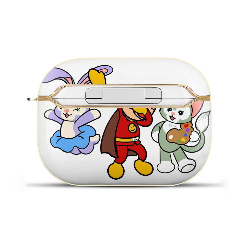 （画像用） アンパンマン Anpanman 【AirPods Pro用】ハードシェル保護ケース｜耐衝撃・防指紋・カラビナ付き商品仕様