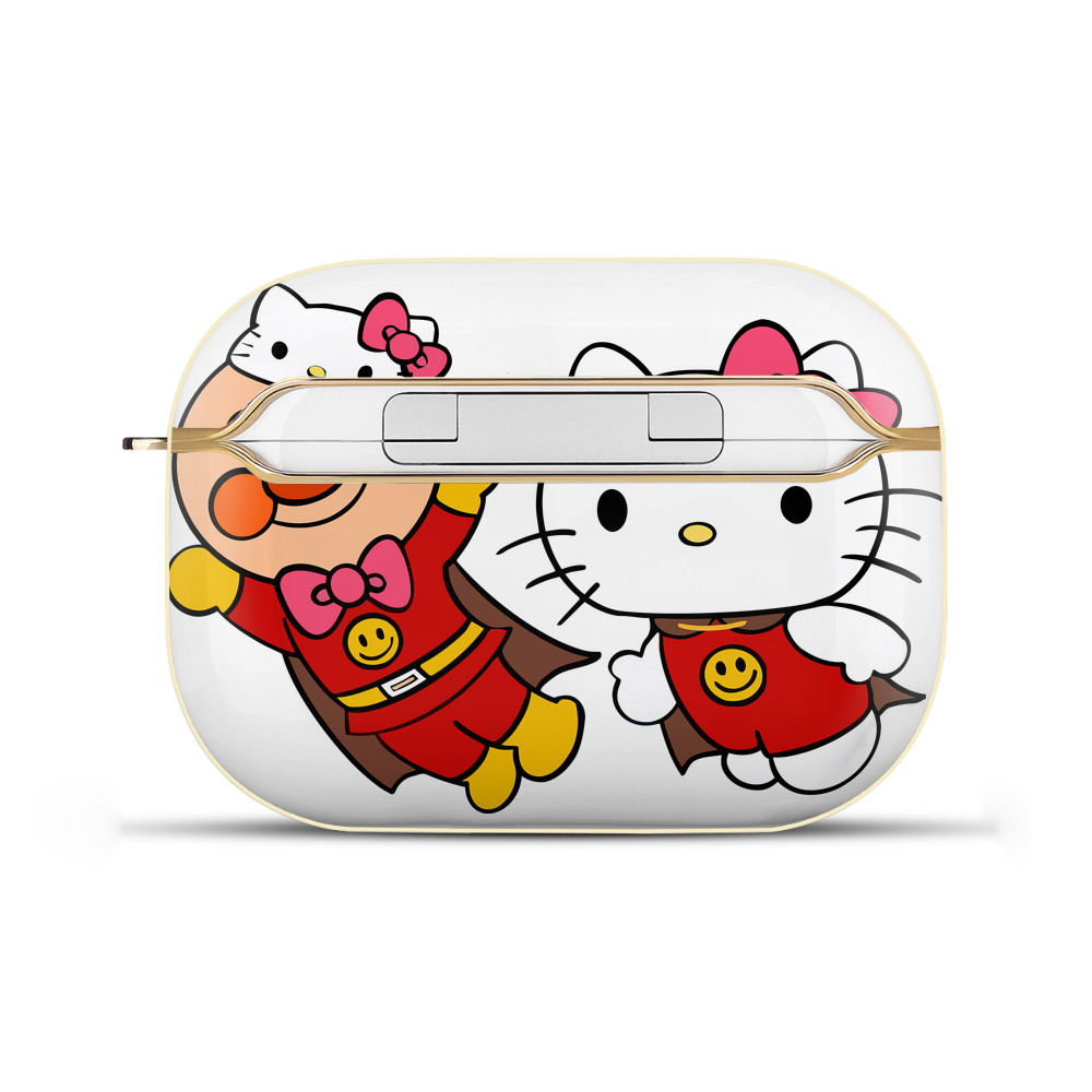 （画像用） アンパンマン Anpanman 【AirPods Pro用】ハードシェル保護ケース｜耐衝撃・防指紋・カラビナ付き商品仕様