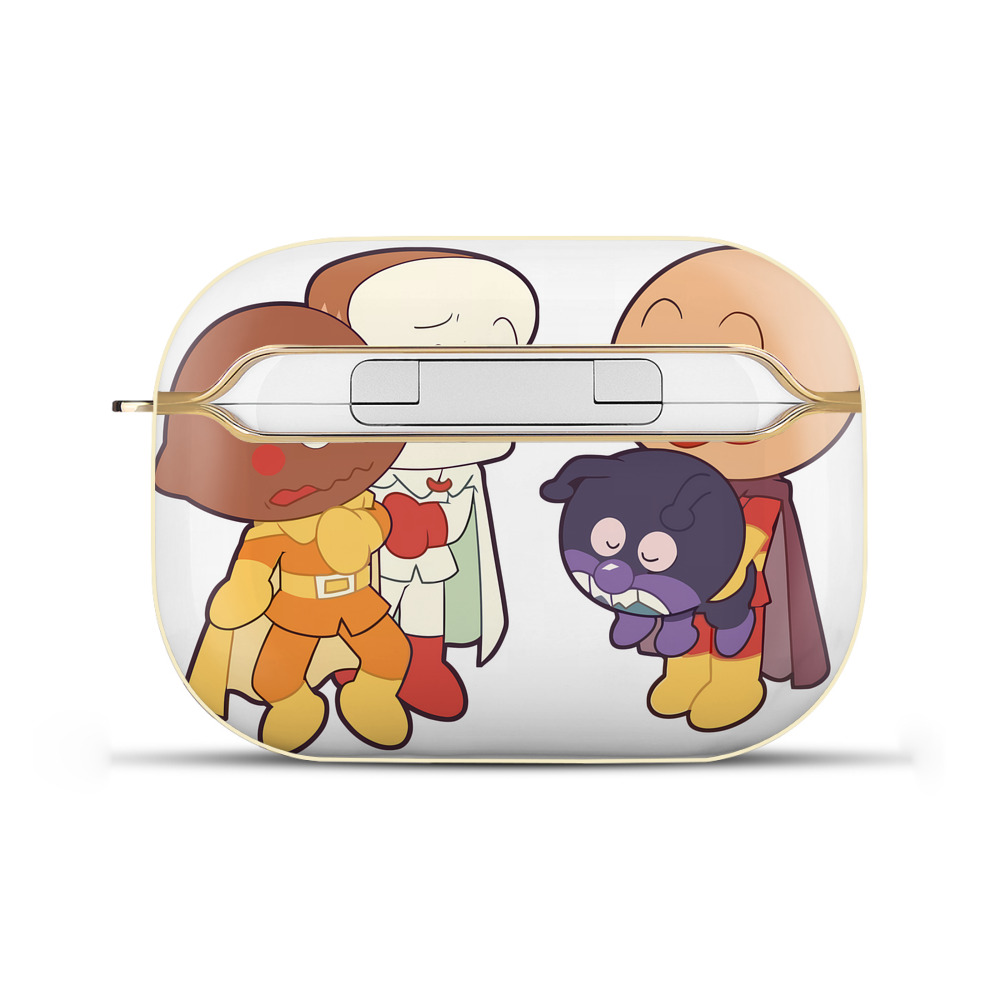 （画像用） アンパンマン Anpanman 【AirPods Pro用】ハードシェル保護ケース｜耐衝撃・防指紋・カラビナ付き商品仕様