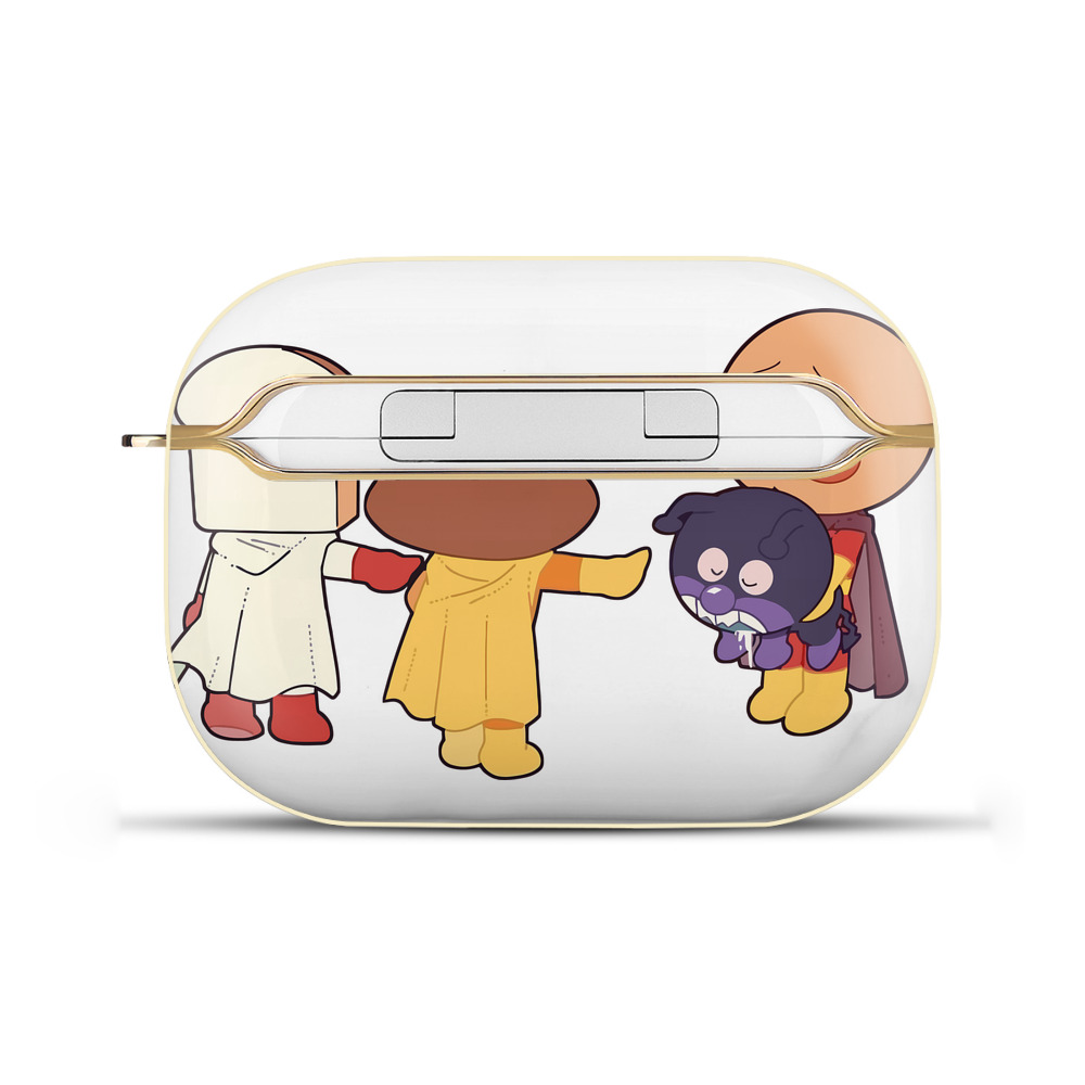 （画像用） アンパンマン Anpanman 【AirPods Pro用】ハードシェル保護ケース｜耐衝撃・防指紋・カラビナ付き商品仕様