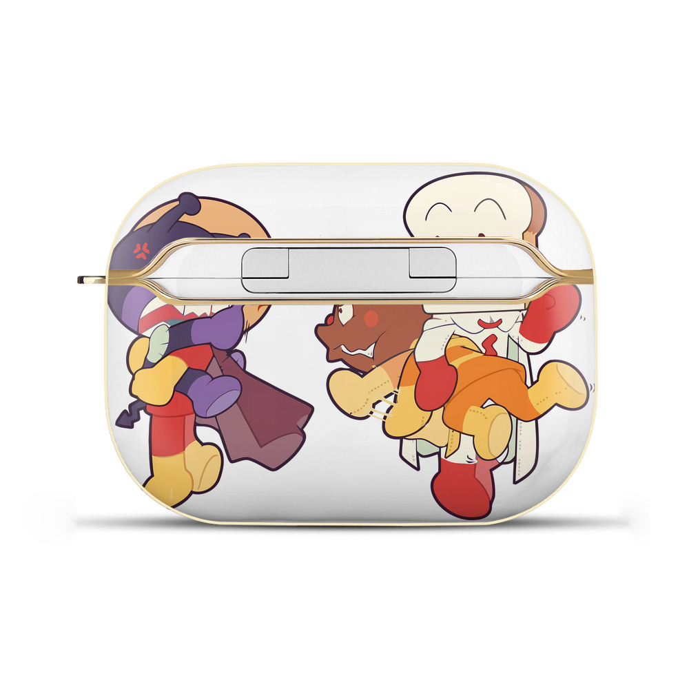 （画像用） アンパンマン Anpanman 【AirPods Pro用】ハードシェル保護ケース｜耐衝撃・防指紋・カラビナ付き商品仕様