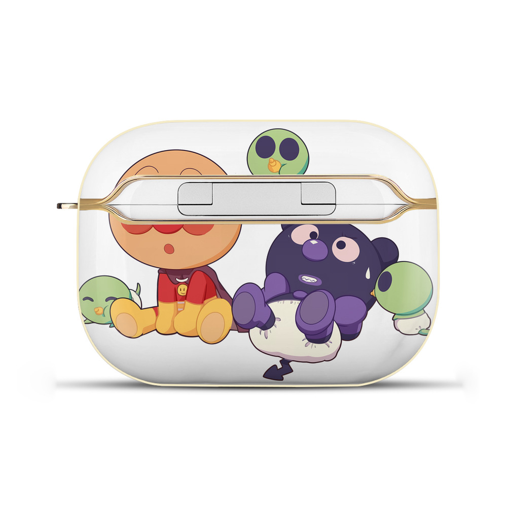 （画像用） アンパンマン Anpanman 【AirPods Pro用】ハードシェル保護ケース｜耐衝撃・防指紋・カラビナ付き商品仕様