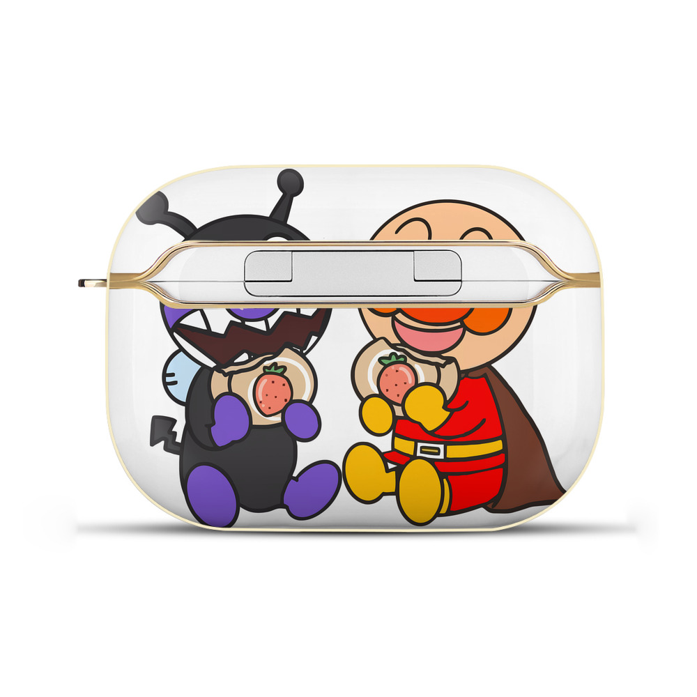 （画像用） アンパンマン Anpanman 【AirPods Pro用】ハードシェル保護ケース｜耐衝撃・防指紋・カラビナ付き商品仕様