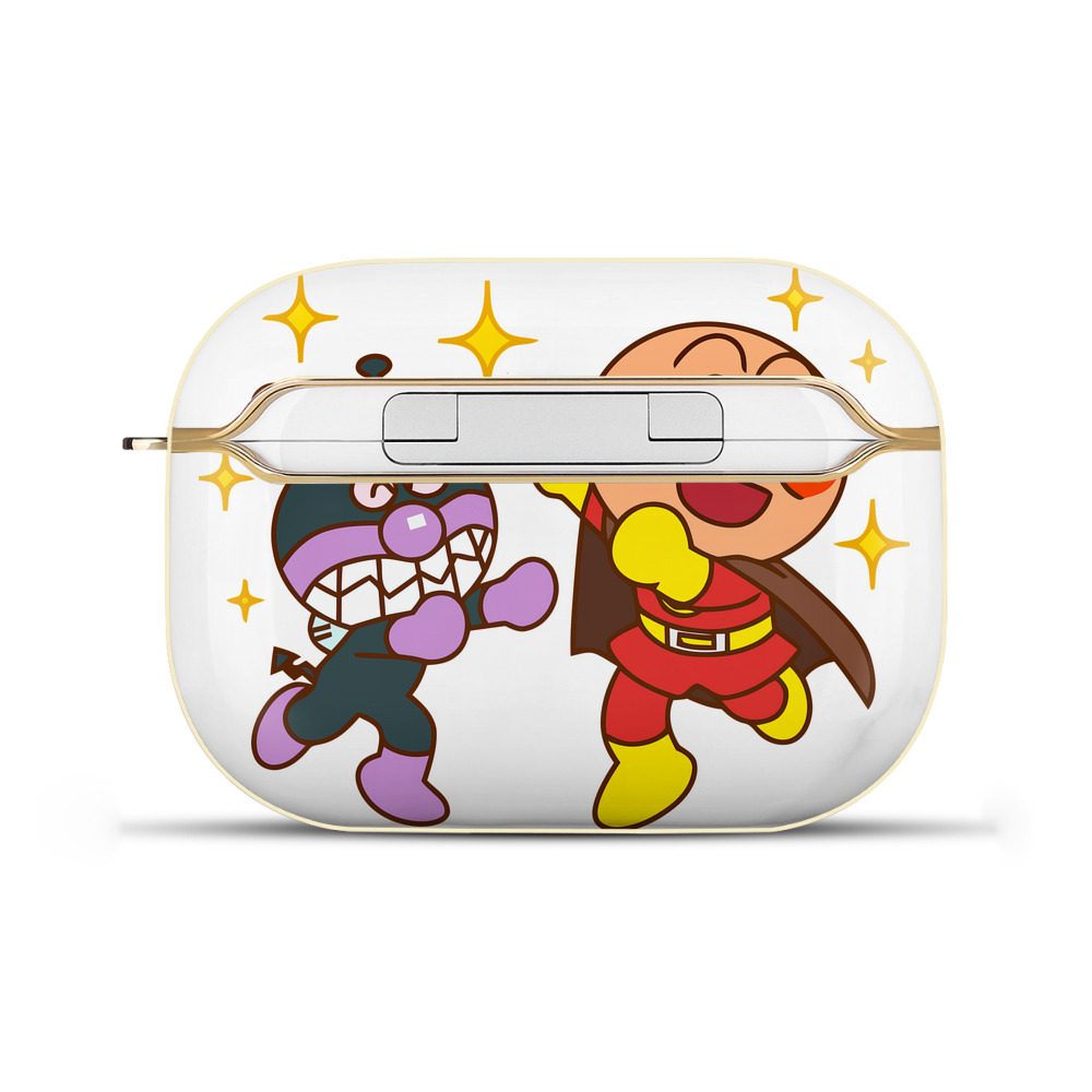 （画像用） アンパンマン Anpanman 【AirPods Pro用】ハードシェル保護ケース｜耐衝撃・防指紋・カラビナ付き商品仕様