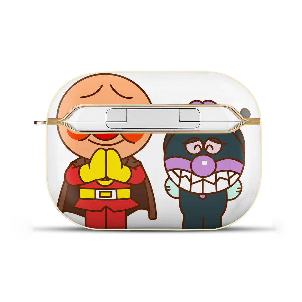 （画像用） アンパンマン Anpanman 【AirPods Pro用】ハードシェル保護ケース｜耐衝撃・防指紋・カラビナ付き商品仕様