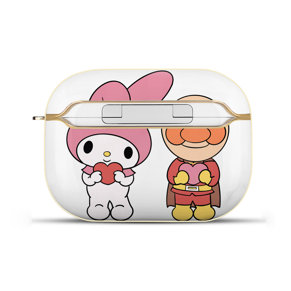 （画像用） アンパンマン Anpanman 【AirPods Pro用】ハードシェル保護ケース｜耐衝撃・防指紋・カラビナ付き商品仕様