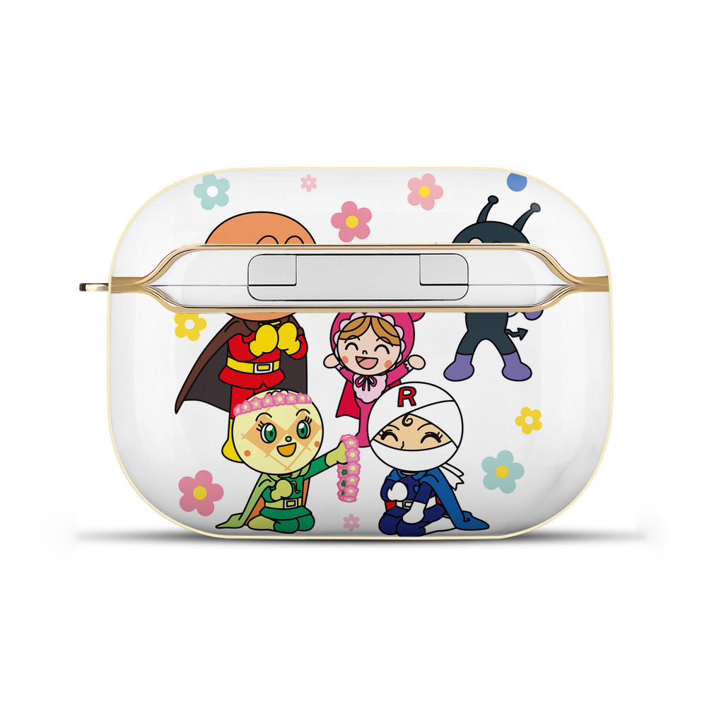 （画像用） アンパンマン Anpanman 【AirPods Pro用】ハードシェル保護ケース｜耐衝撃・防指紋・カラビナ付き商品仕様