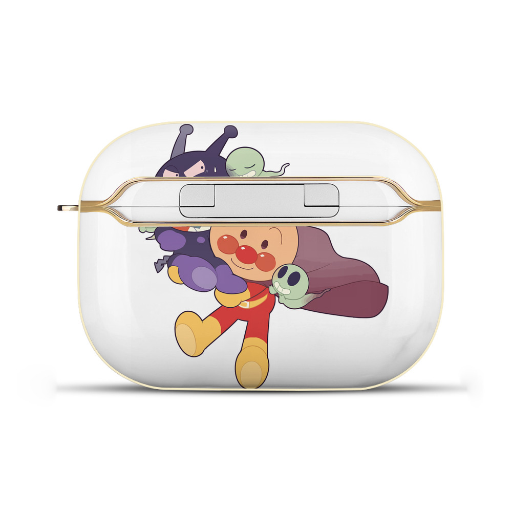 （画像用） アンパンマン Anpanman 【AirPods Pro用】ハードシェル保護ケース｜耐衝撃・防指紋・カラビナ付き商品仕様