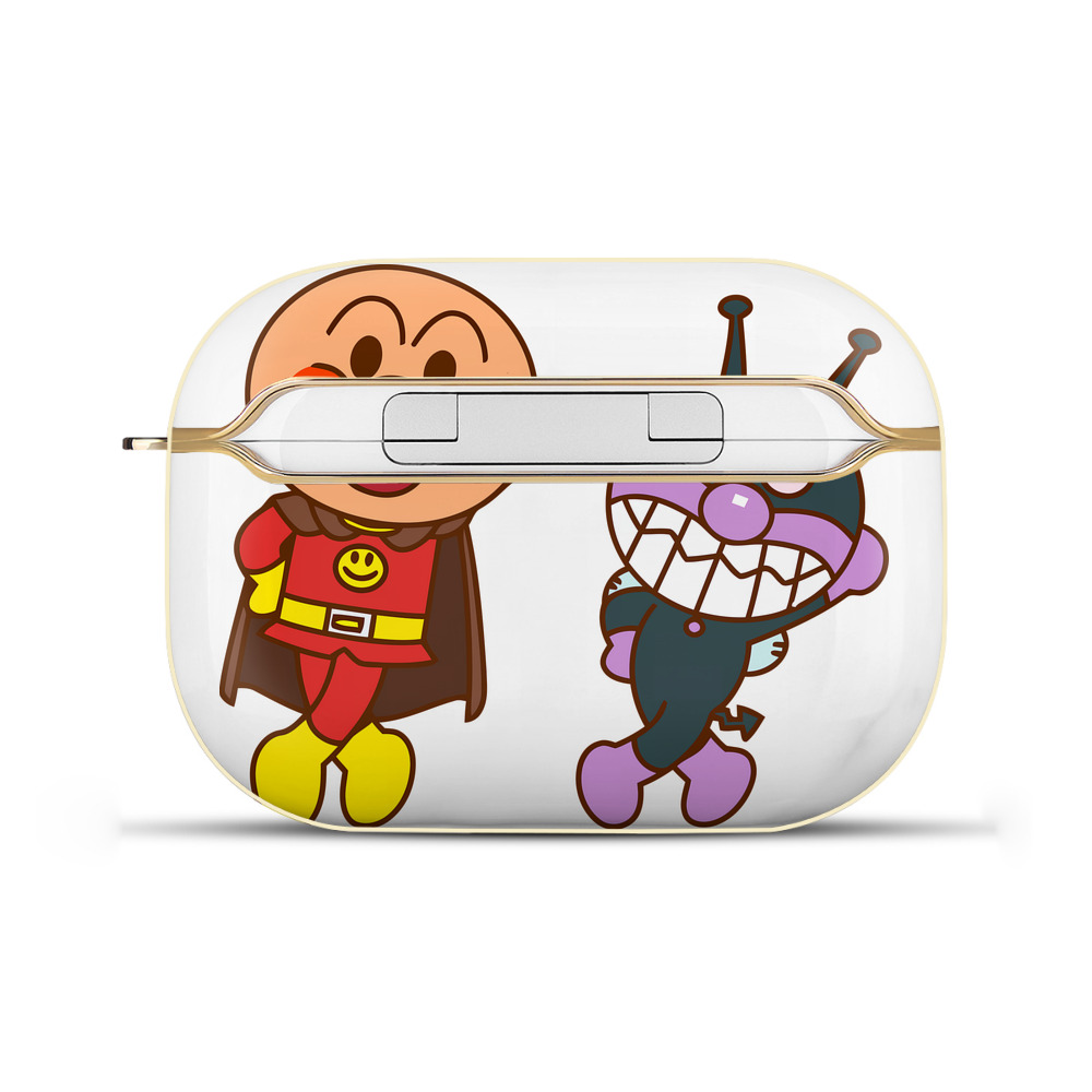 （画像用） アンパンマン Anpanman 【AirPods Pro用】ハードシェル保護ケース｜耐衝撃・防指紋・カラビナ付き商品仕様