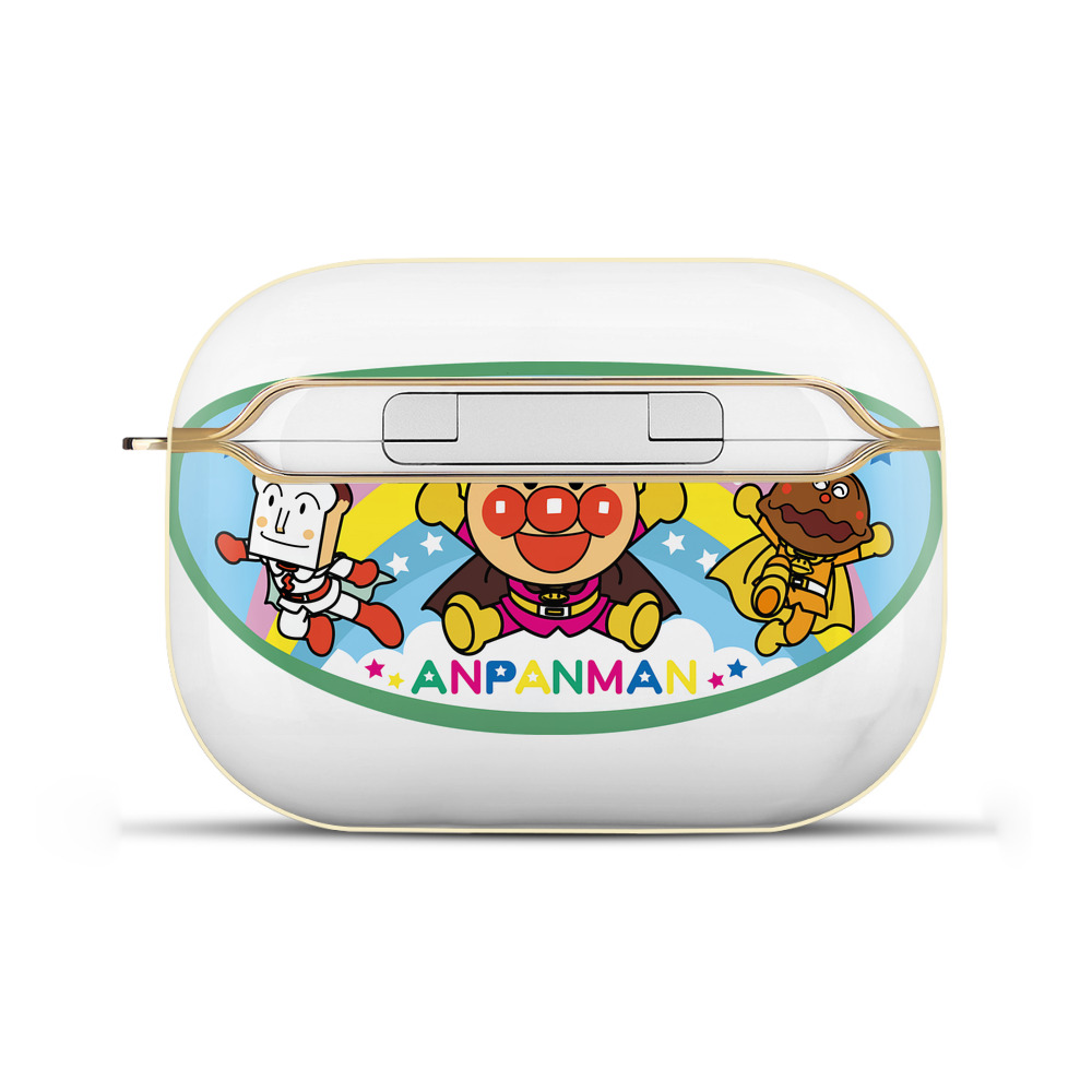 （画像用） アンパンマン Anpanman 【AirPods Pro用】ハードシェル保護ケース｜耐衝撃・防指紋・カラビナ付き商品仕様