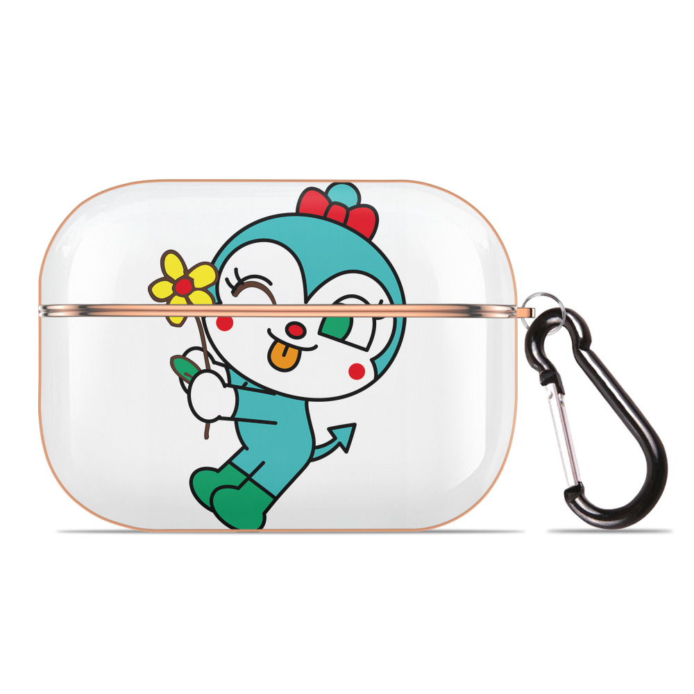 （画像用） アンパンマン Anpanman 【AirPods Pro用】ハードシェル保護ケース｜耐衝撃・防指紋・カラビナ付き商品仕様