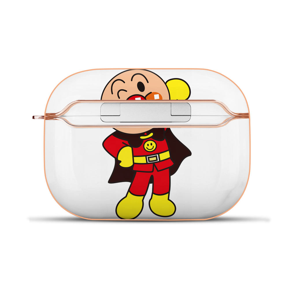 （画像用） アンパンマン Anpanman 【AirPods Pro用】ハードシェル保護ケース｜耐衝撃・防指紋・カラビナ付き商品仕様