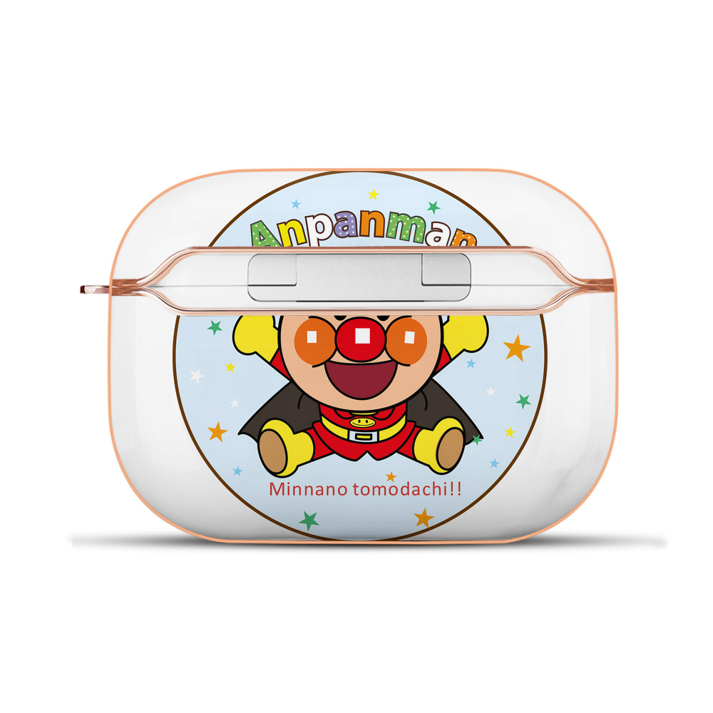 （画像用） アンパンマン Anpanman 【AirPods Pro用】ハードシェル保護ケース｜耐衝撃・防指紋・カラビナ付き商品仕様