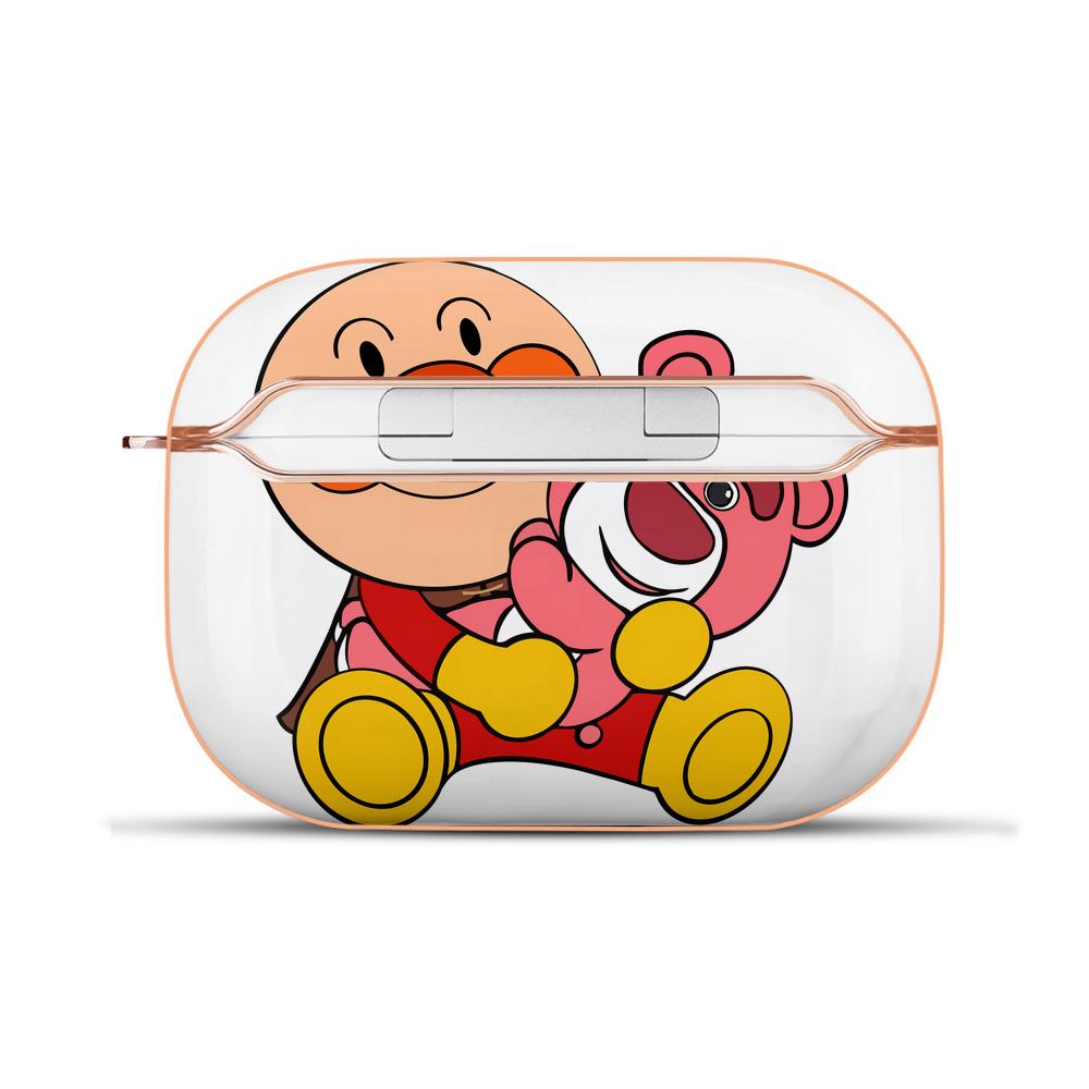 （画像用） アンパンマン Anpanman 【AirPods Pro用】ハードシェル保護ケース｜耐衝撃・防指紋・カラビナ付き商品仕様