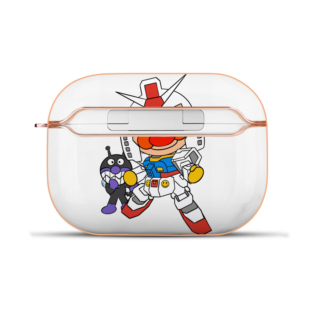 （画像用） アンパンマン Anpanman 【AirPods Pro用】ハードシェル保護ケース｜耐衝撃・防指紋・カラビナ付き商品仕様